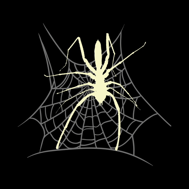 Spider Spider Web Grusel Halloween Animals by Foxxy Merch