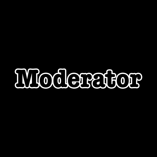 Moderator by lenn