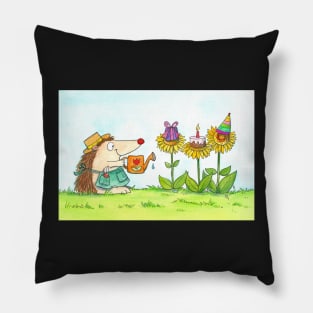 Gardener Happy Birthday Pillow