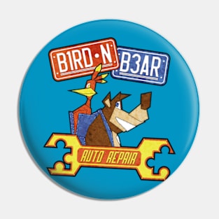 Bird N Bear Auto Repair Pin