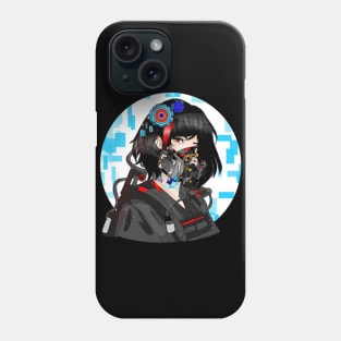 Cyberpunk girl Phone Case