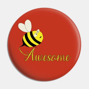 Be Awesome Pin