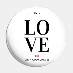 So in love with Courchevel Pin