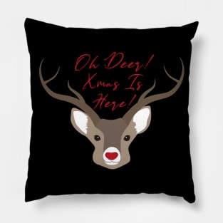 Oh deer, xmas is here! Pillow