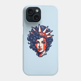 4th of July Statue of Liberty Phone Case