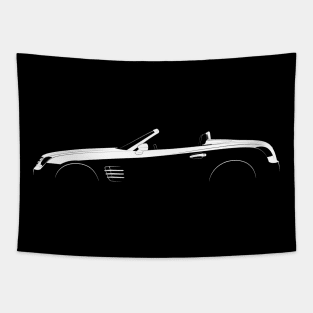 Chrysler Crossfire Roadster Silhouette Tapestry