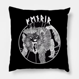 Fenrir, the Gigantic Wolf #2 Pillow