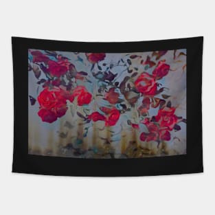 Winter Roses Tapestry