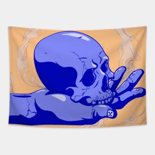 Skull Gift #9 Tapestry