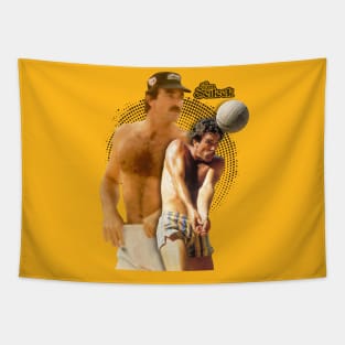 tom selleck volleyball Tapestry