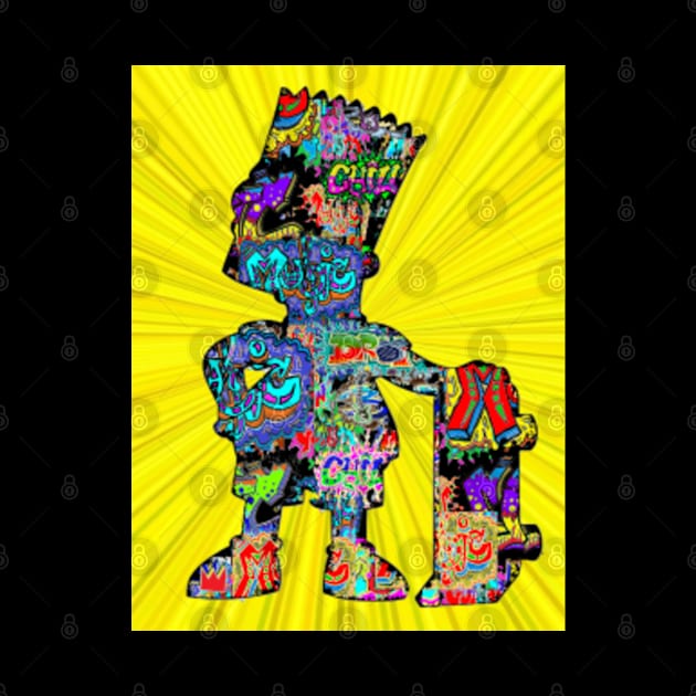 graffiti spray trendy simpson by LowEndGraphics