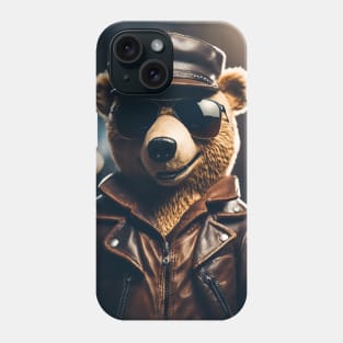 Funny bear Phone Case