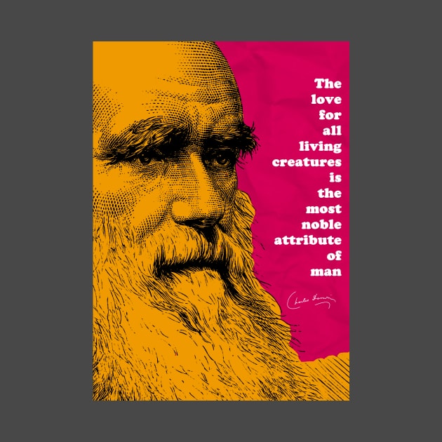 Charles Darwin Quote 2 by pahleeloola