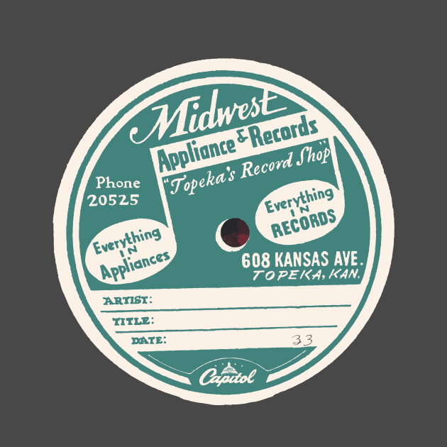 Midwest Appliance & Records 1952 by TopCityMotherland