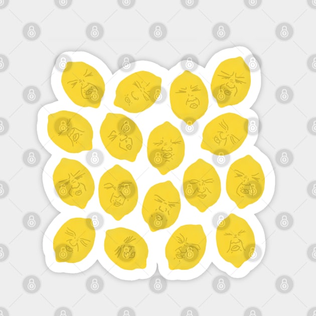 Sour Lemons Magnet by ahadden