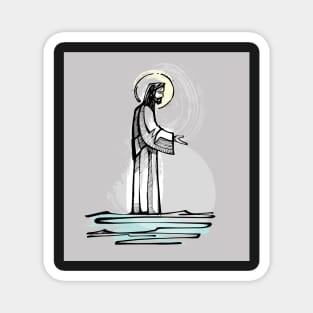 Jesus Christ illustration Magnet