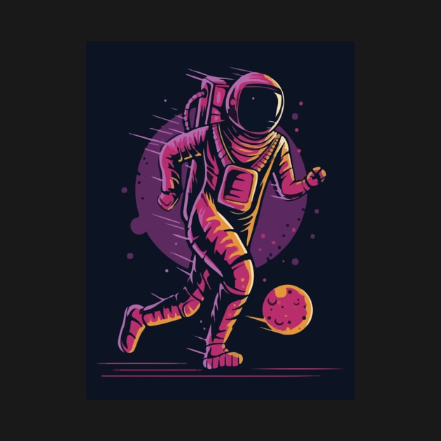 Astronaut in Space by SammyLukas