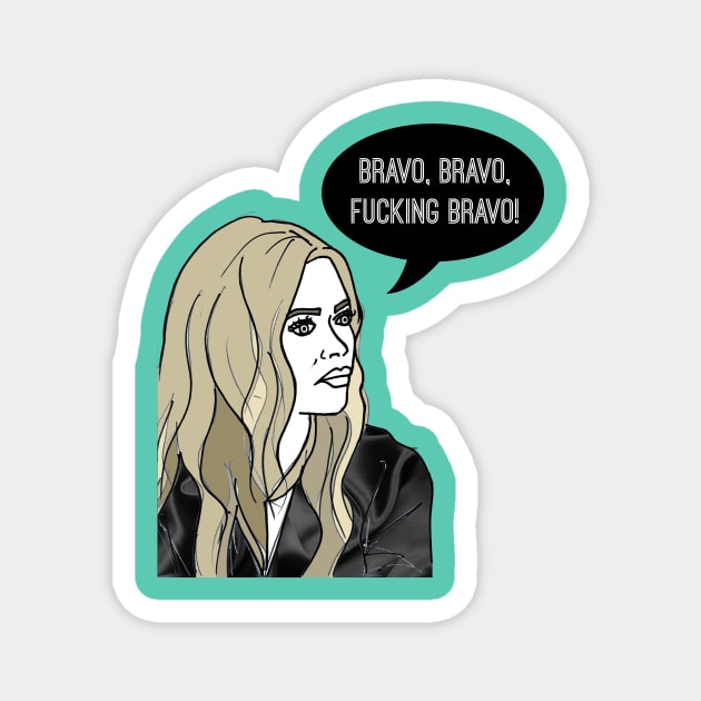 Bravo, Bravo Magnet by Katsillustration