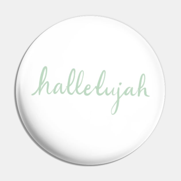 hallelujah Pin by weloveart