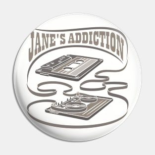 Jane's Addiction Exposed Cassette Pin