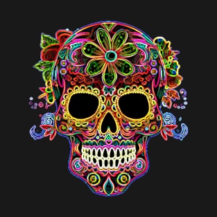 Cinco de Mayo Day Of the Dead Sugar Skull T-Shirt