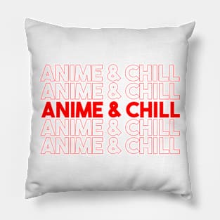 Anime & Chill Pillow