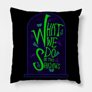 What We Do in the Shadows Tombstone Pillow