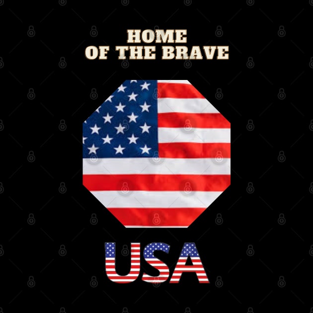 Home of the Brave by Art Enthusiast