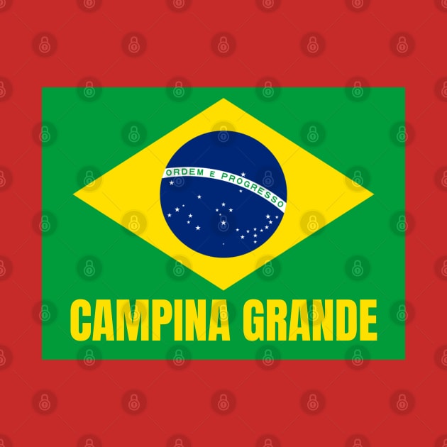 Campina Grande City in Brazilian Flag by aybe7elf