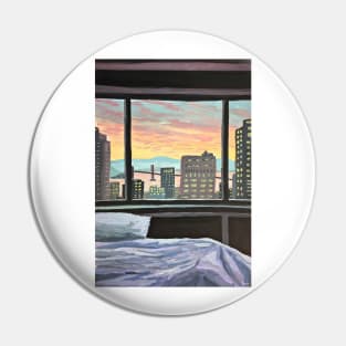 City Bedroom Views Pin