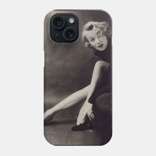 Marlene Dietrich legs Phone Case
