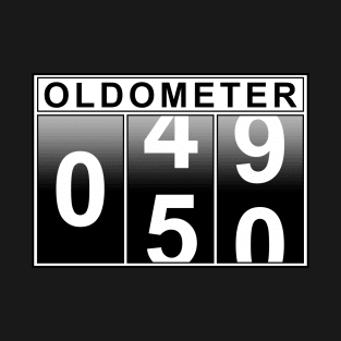 50th Birthday Oldometer T-Shirt