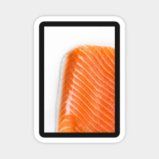 raw salmon fillet Magnet