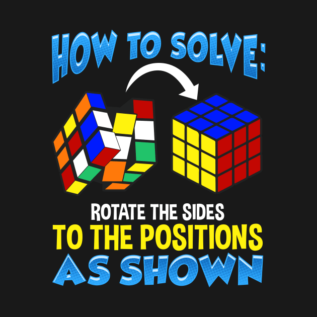 How To Solve Puzzle Cube - Funny Cubing by theperfectpresents