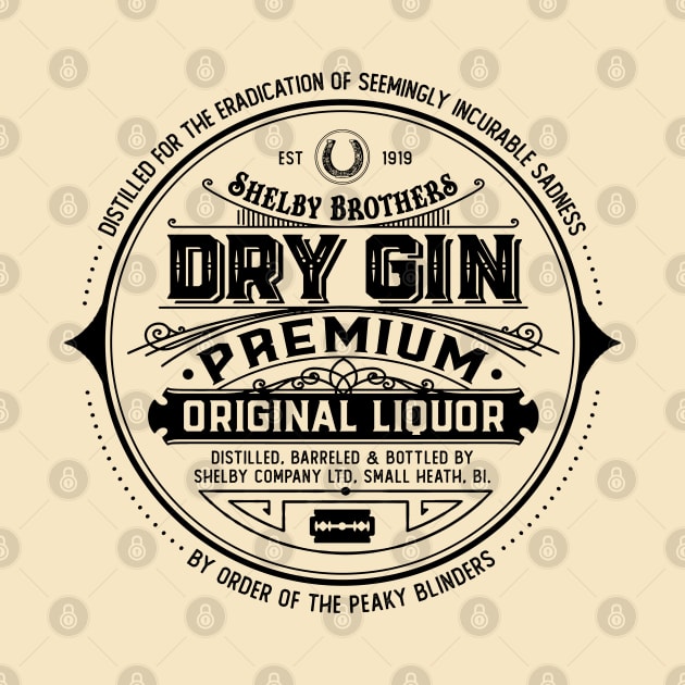 Shelby Brothers Dry Gin by NotoriousMedia