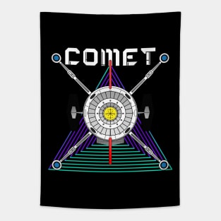 Spaceship Comet Tapestry