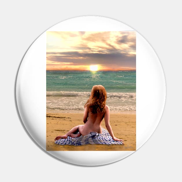 Woman sitting on beach looking at sunset peaceful relaxed zen yoga buddhism Pin by Fantasyart123