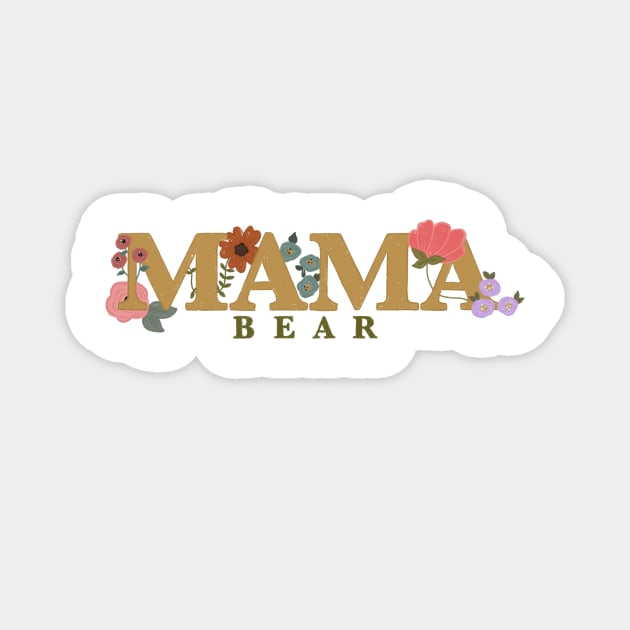 Mama Bear Magnet by missannagray