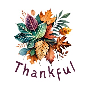 Thankful - Purple T-Shirt