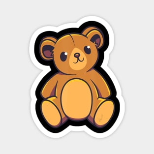 Toy teddy bear graphic Magnet