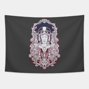 wariors Tapestry