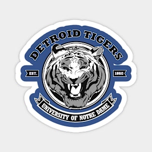 Detroit Tigers Universe Of Notre Dame Magnet