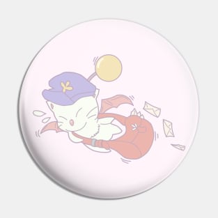 Delivery Moogle FFXIV Pin