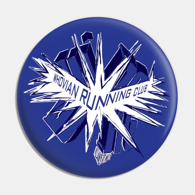 Exploding WRC Logo Pin by Fanthropy Running Clubs