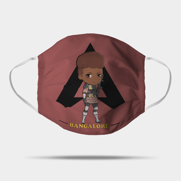 Bangalore Apex Chibi Apex Legends Bangalore Fan Art Mask Teepublic