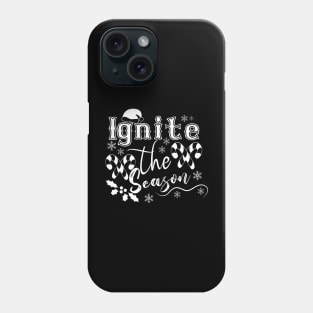 Festive Joy: "Ignite the Season" Winter Apparel Design Phone Case