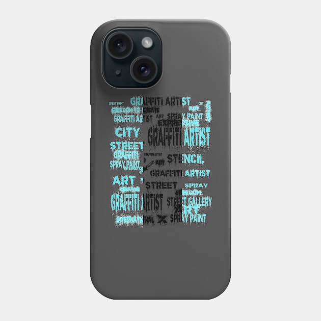 International Street Art Festival Splash Graffiti Phone Case by PlanetMonkey