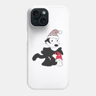 Felix the cat Christmas Phone Case