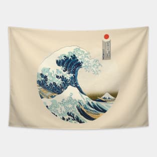 Katsushika Hokusai vintage Tapestry