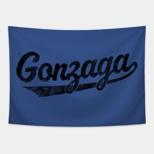 Classic retro Gonzaga script design! Tapestry